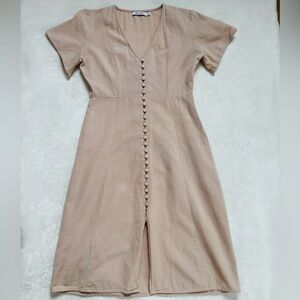 NA-KD button down dress